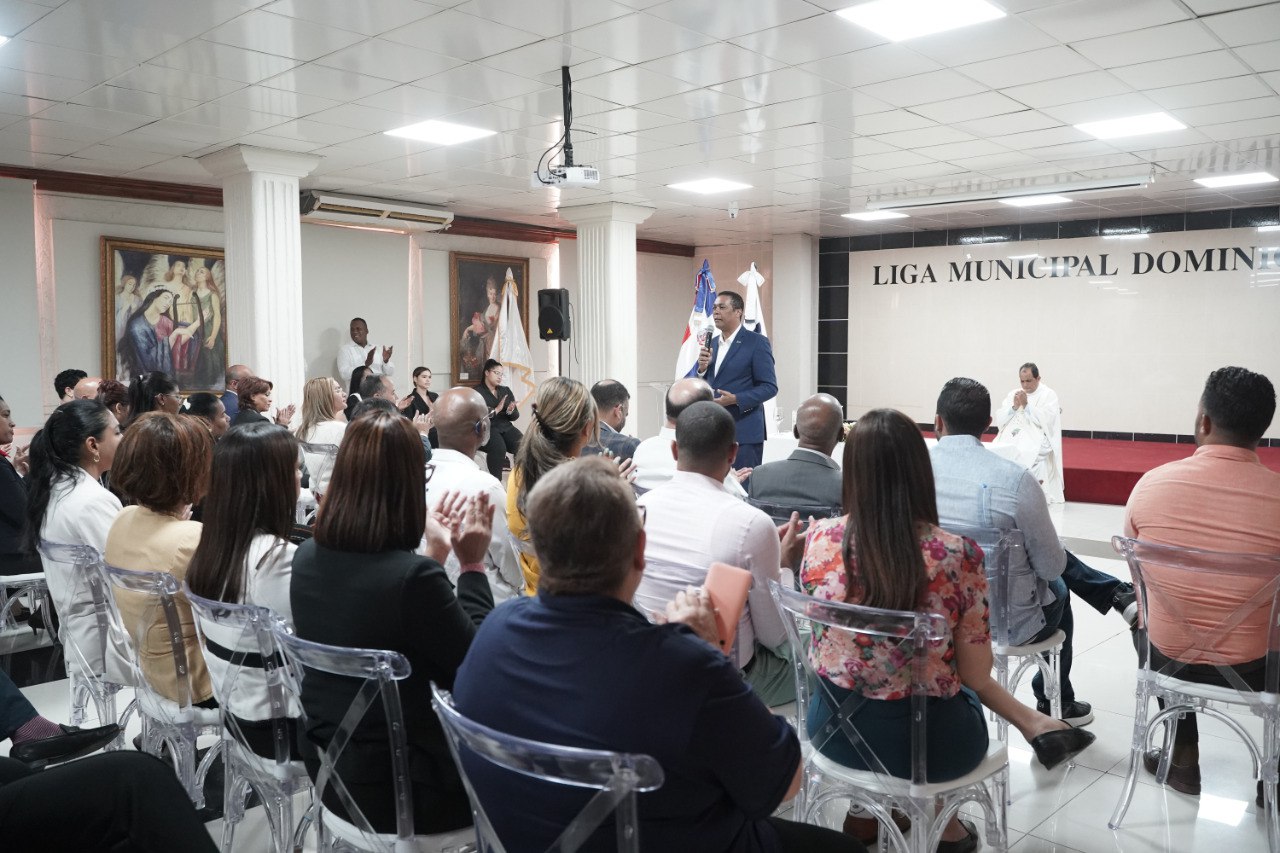 Liga Municipal celebra misa por el inicio del periodo de trabajo y en agradecimiento de avances alcanzados 1 2